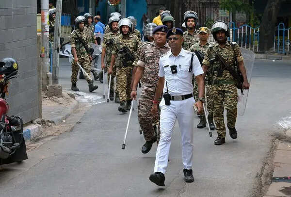 Over 1,000 held as part of poll security beef-up