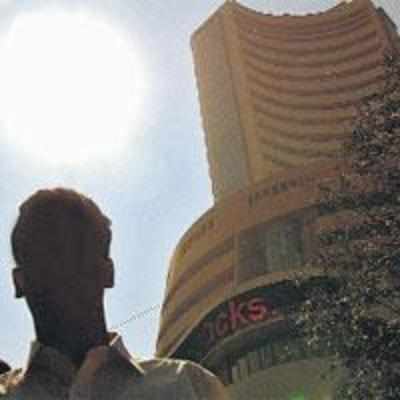 Stock markets end in red on profit-booking