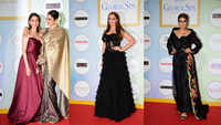 Rekha, Aditi Rao Hydari, Raveena Tandon and other celebrities dazzle at red carpet of an award show 