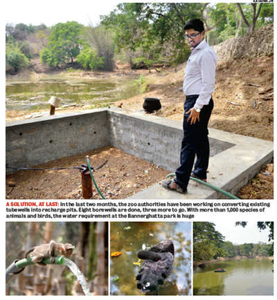 Bannerghatta Park goes for novel water conservation
