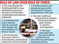 &lsquo;Wholly unacceptable&rsquo;: HC raps cops on custodial abuse, illegal detention