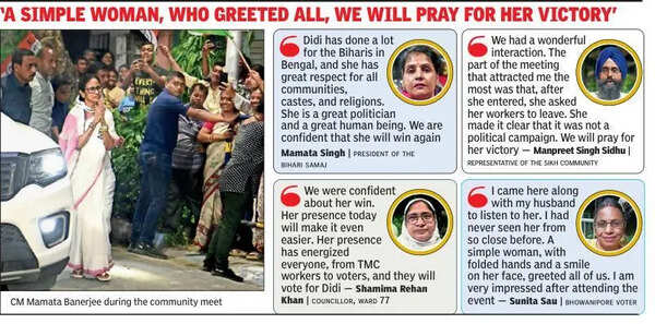 At Ladies’ Park, Didi meets constituents of ‘mini India’