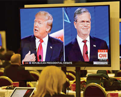 Bush takes on ‘chaos candidate’ Trump at Republicans debate