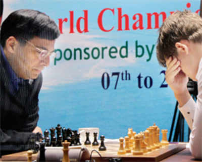 Carlsen survives scare