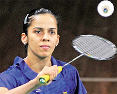 Saina working hard to be match fit for Dubai Finals