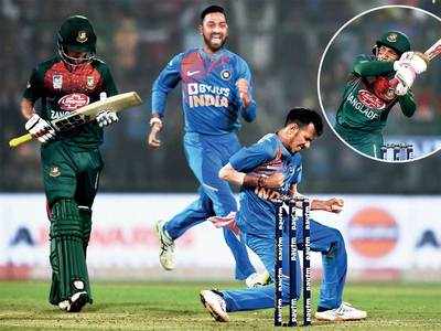 Mushfiqur Rahim shines as Bangladesh beat India by 7 wickets in first T20I