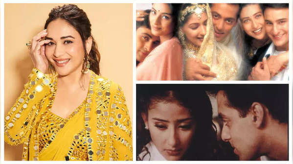 Sooraj Barjatya's 'Hum Saath Saath Hain', Yash Chopra's 'Darr', Sanjay Leela Bhansali's 'Khamoshi': Movies rejected by Madhuri Dixit