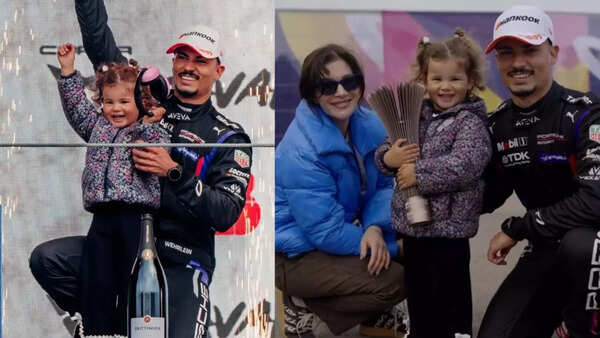 Pascal Wehrlein celebrates Madrid E-Prix podium with family, says “After three or four laps, I thought it was over”
