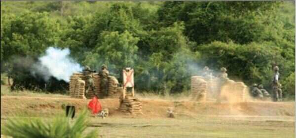 Armymen find firing practice 'out of range'