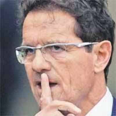 Capello shows who's the boss