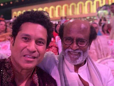 When Master Blaster met Thalaivar