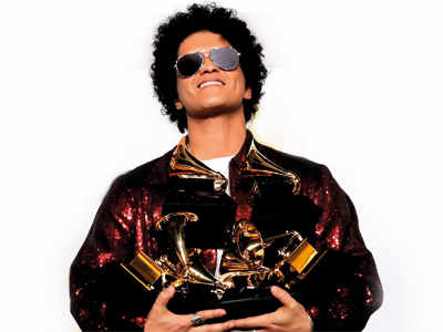 Bruno, politics sweep Grammy