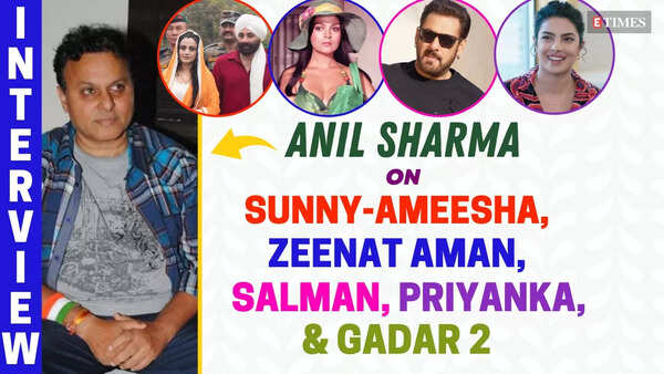 'Gadar' maker Anil Sharma's revelations about Sunny Deol, Ameesha Patel, Zeenat Aman, Salman Khan, Govinda, Priyanka Chopra, 'Gadar 2' - Video Interview