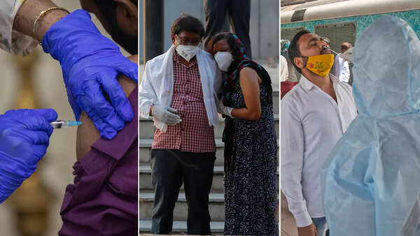 Devastating 2nd wave, billion+ vaccinations: 12 charts show how India fought Covid in 2021