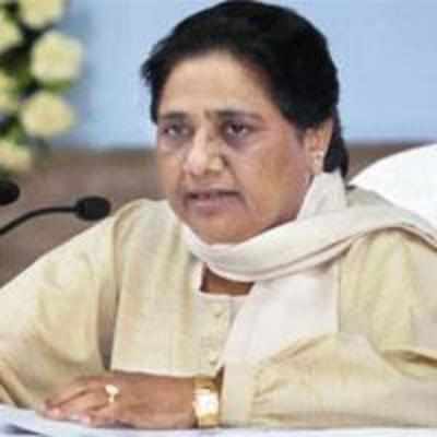 Mayawati's support leaves Cong red-faced
