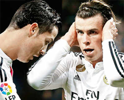Real issues: Ronaldo reacts angrily to Bale’s goal vs Levante