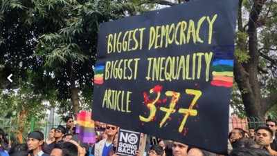 Supreme Court to re-examine section 377, referred to
five-judge Constitution bench