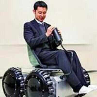 New personal vehicle reinvents the wheel