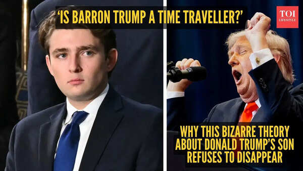‘Is Barron Trump a time traveller?’ Why this bizarre theory about Donald Trump’s son refuses to disappear