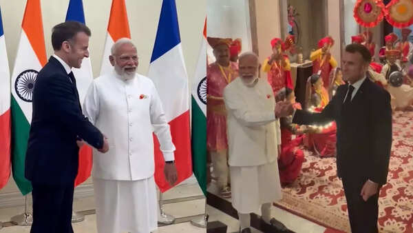 ‘Thank you India!’: French President Macron shares highlights of his three-day visit