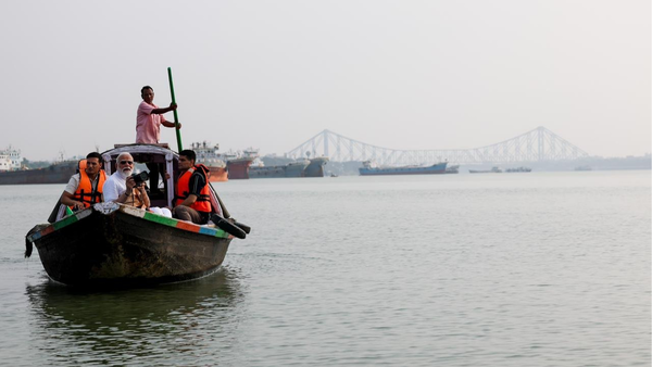 Boat ride, camera in hand: PM Modi shares Hooghly moments; 'Maa Ganga' message from Bengal — watch