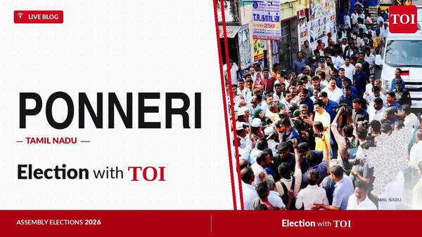 Ponneri election results 2026: TVK’s Dr Ravi MS wins by 55,768 votes, defeats Congress and AIADMK