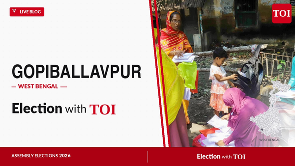 Gopiballavpur assembly election results 2026: BJP's Rajesh Mahata wins TMC-held seat by 26,675 votes