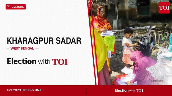 Kharagpur Sadar assembly election results 2026: BJP veteran Dilip Ghosh defeats TMC's Pradip Sarkar by 30,506 votes