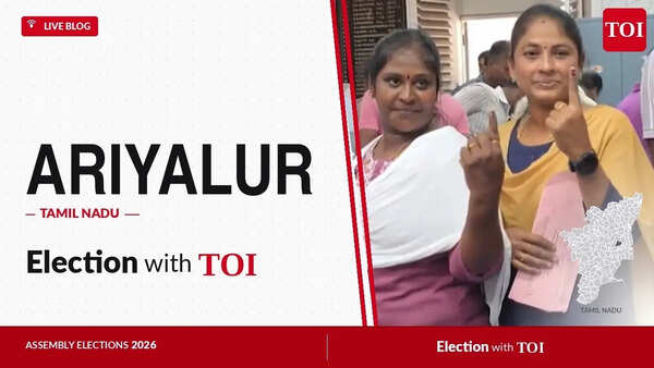 Ariyalur Assembly Results 2026: AIADMK's Rajendran S wins against DMK’s Latha Balu