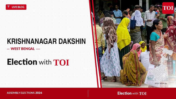 Krishnanagar Dakshin election results 2026: BJP's Sadhan Ghosh wins against TMC's Ujjwal Biswas