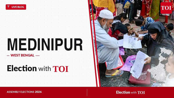 Medinipur election results 2026: BJP's Sankar Kumar Guchhait wins by sweeping margin of 38,747 votes