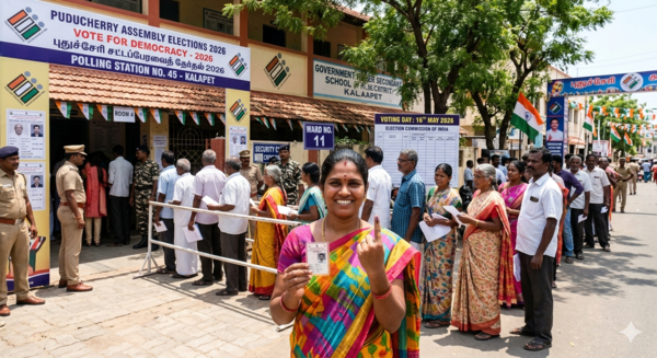 Puducherry election results 2026: Date and time, where to watch live, and key details