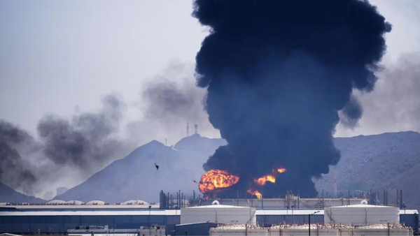 Middle East crisis: Three Indians injured after drone strike sparks fire at Fujairah oil zone in UAE