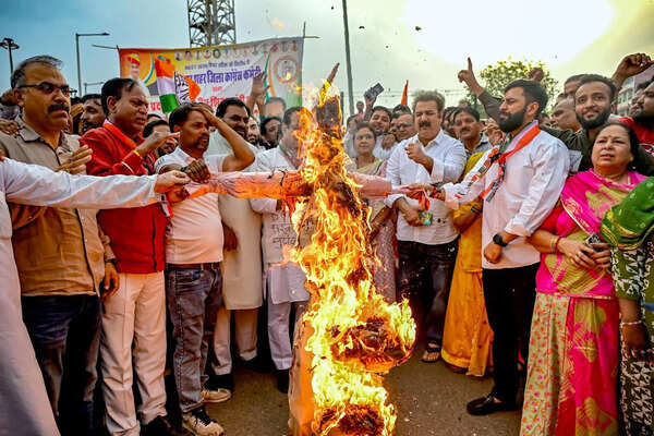 Congress alleges BJP links in NEET paper leak, questions Raj govt’s inaction
