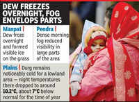 Lowest temp in CG touches 7: Severe cold wave forecast