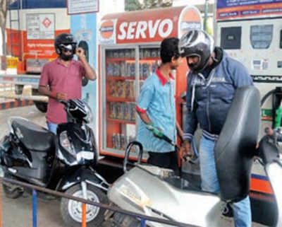 State hikes petrol price by Rs 3.03 per litre