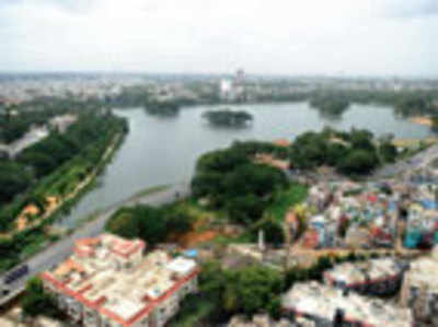 Graveyard, sewage, bus stand, froth and fire… all except water in Bengaluru lakes