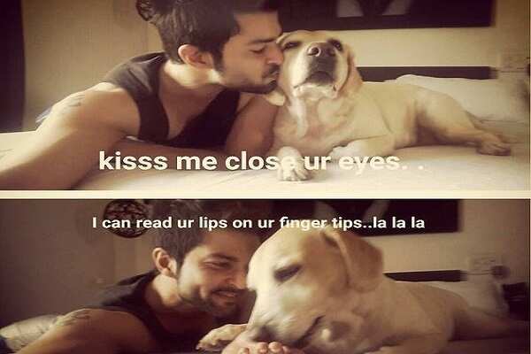 Cuteness Overloaded: Raqesh Vashisth and his Eve!