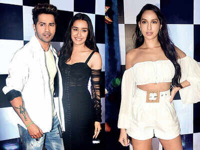 Varun Dhawan, Shraddha Kapoor, Nora Fatehi, Remo D'souza burn the dance floor at the wrap-up party of Street Dancer 3D