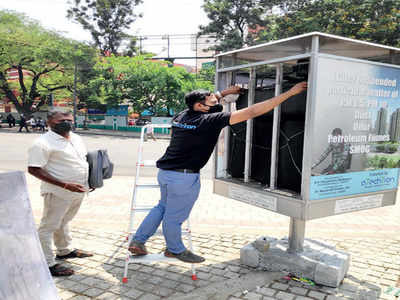 Air purifier issues grime alert at Hudson Circle