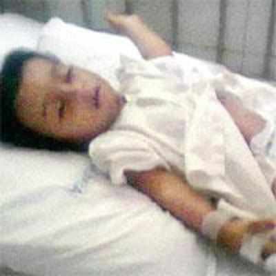 Scolded, maid hurls infant from 4th floor