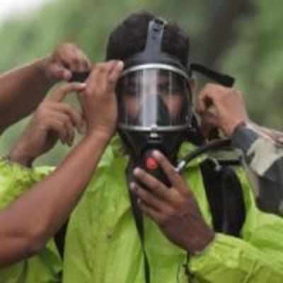 40 persons hospitalised after inhaling toxic gas