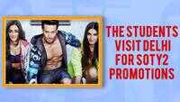 The students visit Delhi for SOTY2 promotions 