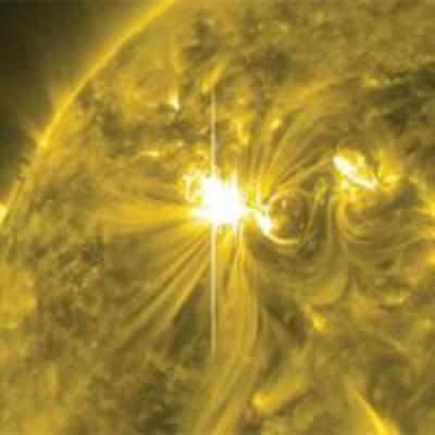 Biggest solar storm in six years races toward Earth