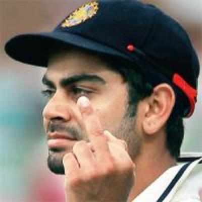 Virat's finger, the new research topic