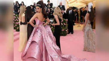 Deepika Padukone turns into a retro Barbie for Met Gala 2019