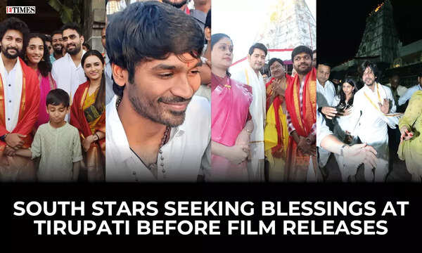From Alipiri Steps to Silver Screen: South stars seeking blessings at Tirupati before film releases