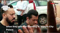 Salman Khan shoots in Jaipur 
