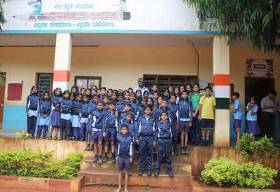 Bengaluru school students initiative helps government school get access to quality education