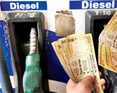 Govt planning one-time diesel price hike of Rs 2-3 a litre